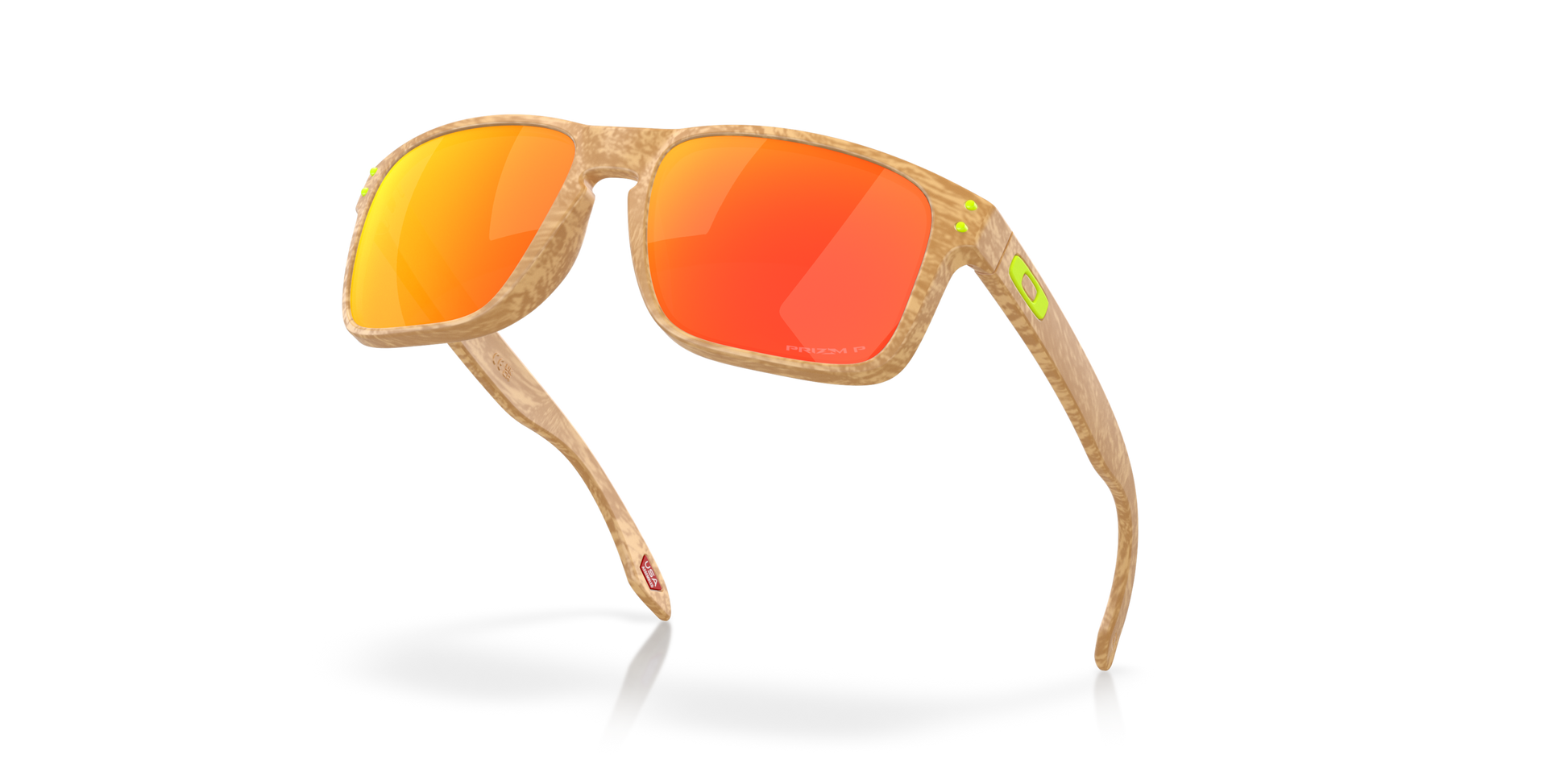 [Prizm Ruby Polarized Lenses, Matte Stone Desert Tan Frame]