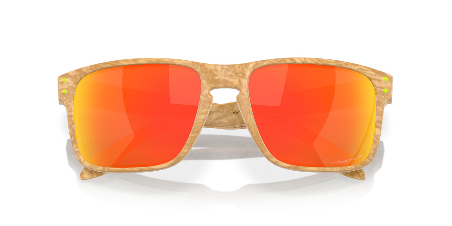 [Prizm Ruby Polarized Lenses, Matte Stone Desert Tan Frame]