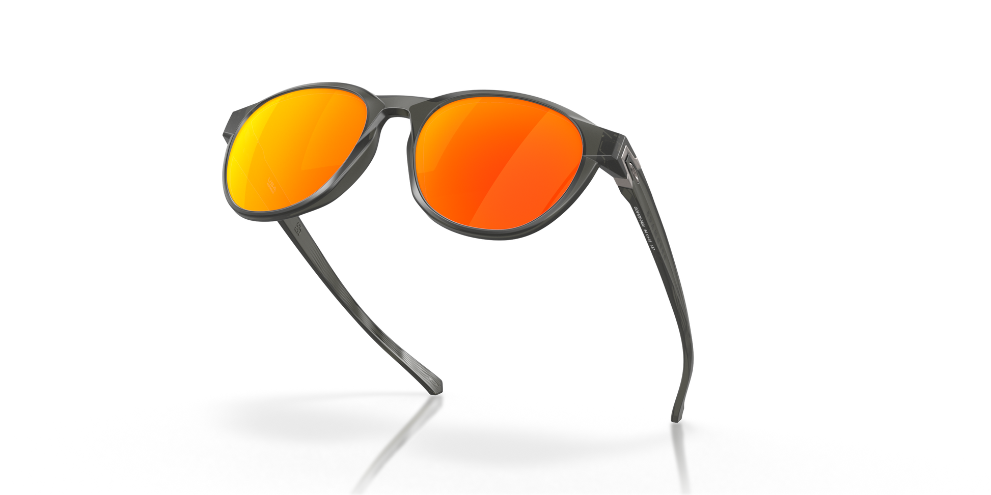 [Prizm Ruby Polarized Lenses, Matte Grey Smoke Frame]