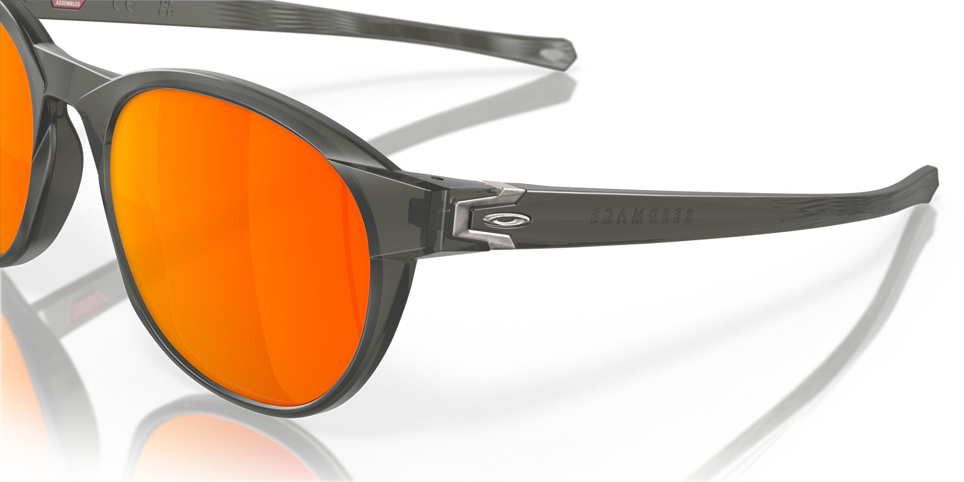 [Prizm Ruby Polarized Lenses, Matte Grey Smoke Frame]