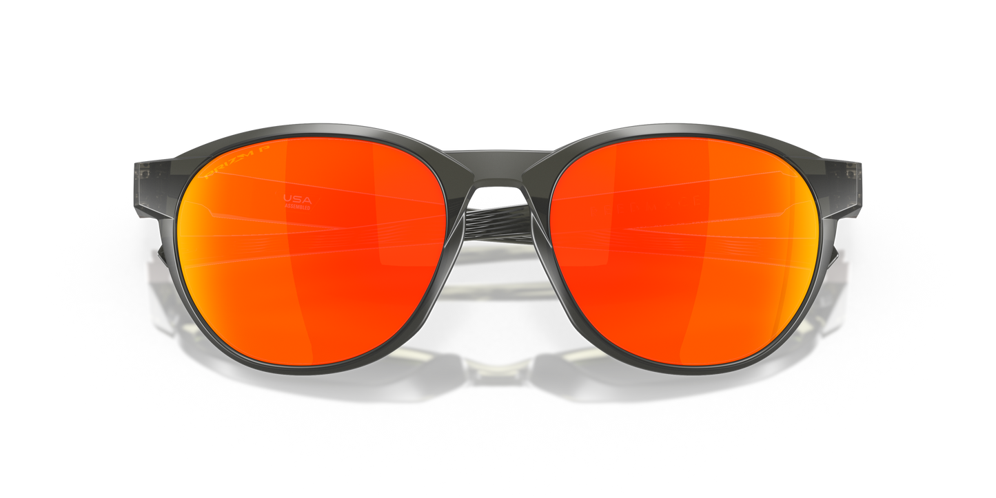 [Prizm Ruby Polarized Lenses, Matte Grey Smoke Frame]