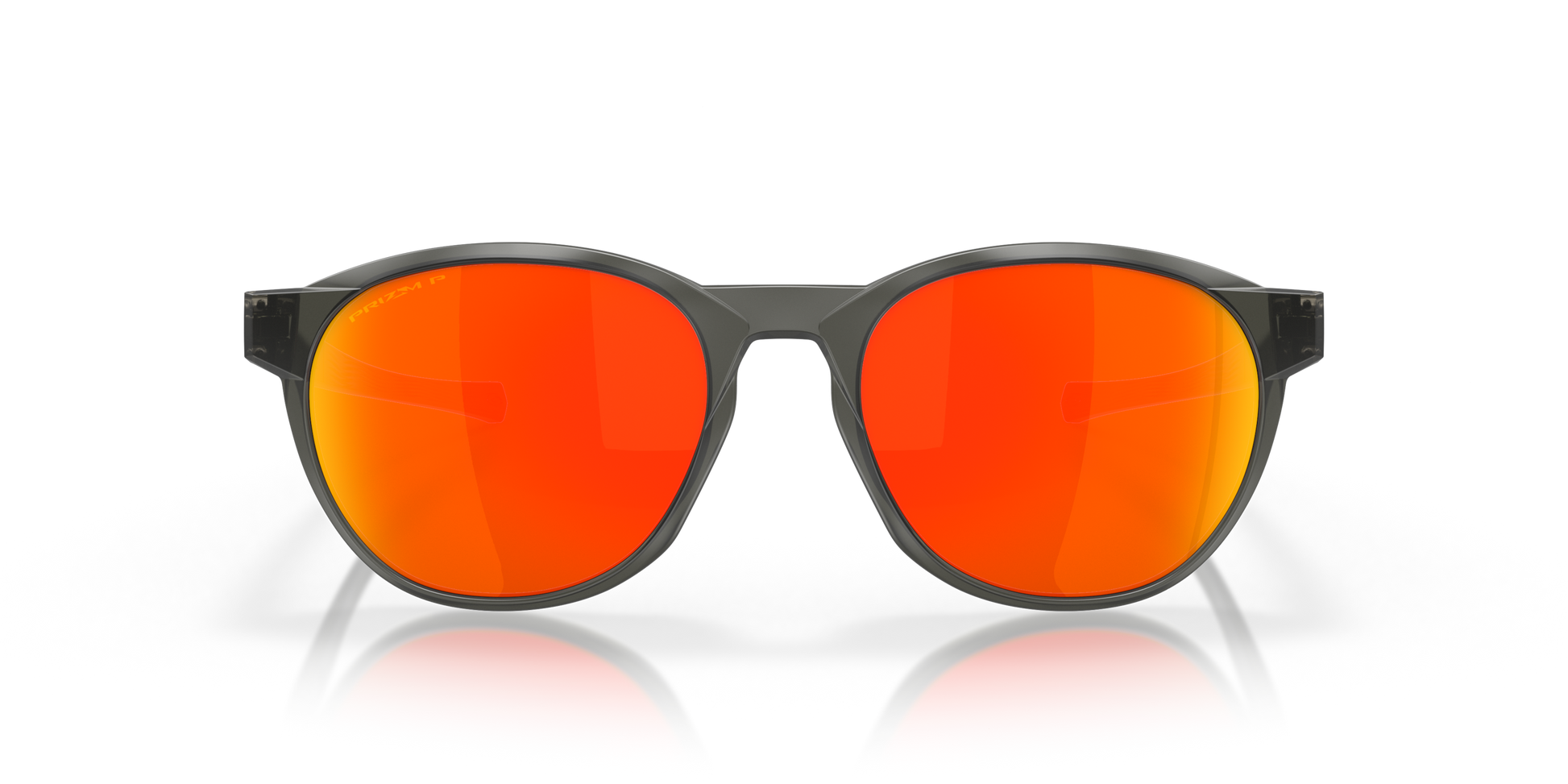 [Prizm Ruby Polarized Lenses, Matte Grey Smoke Frame]