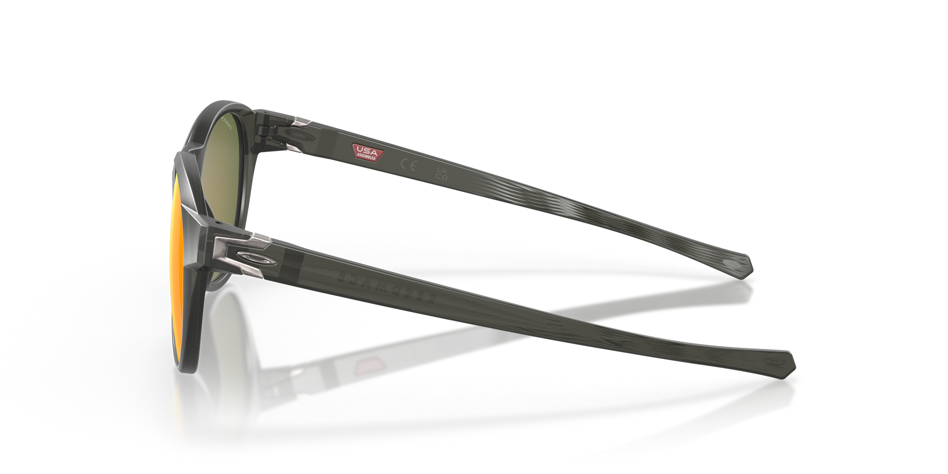 [Prizm Ruby Polarized Lenses, Matte Grey Smoke Frame]