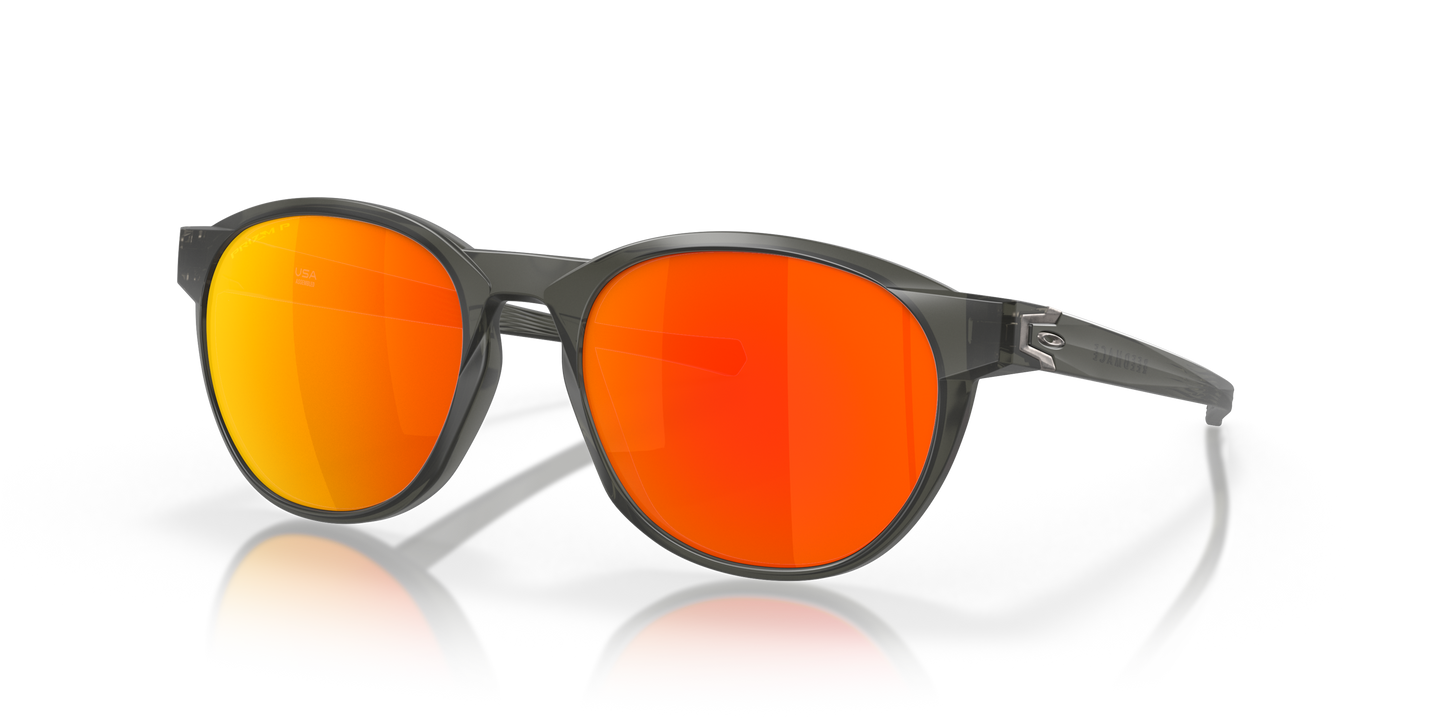 [Prizm Ruby Polarized Lenses, Matte Grey Smoke Frame]