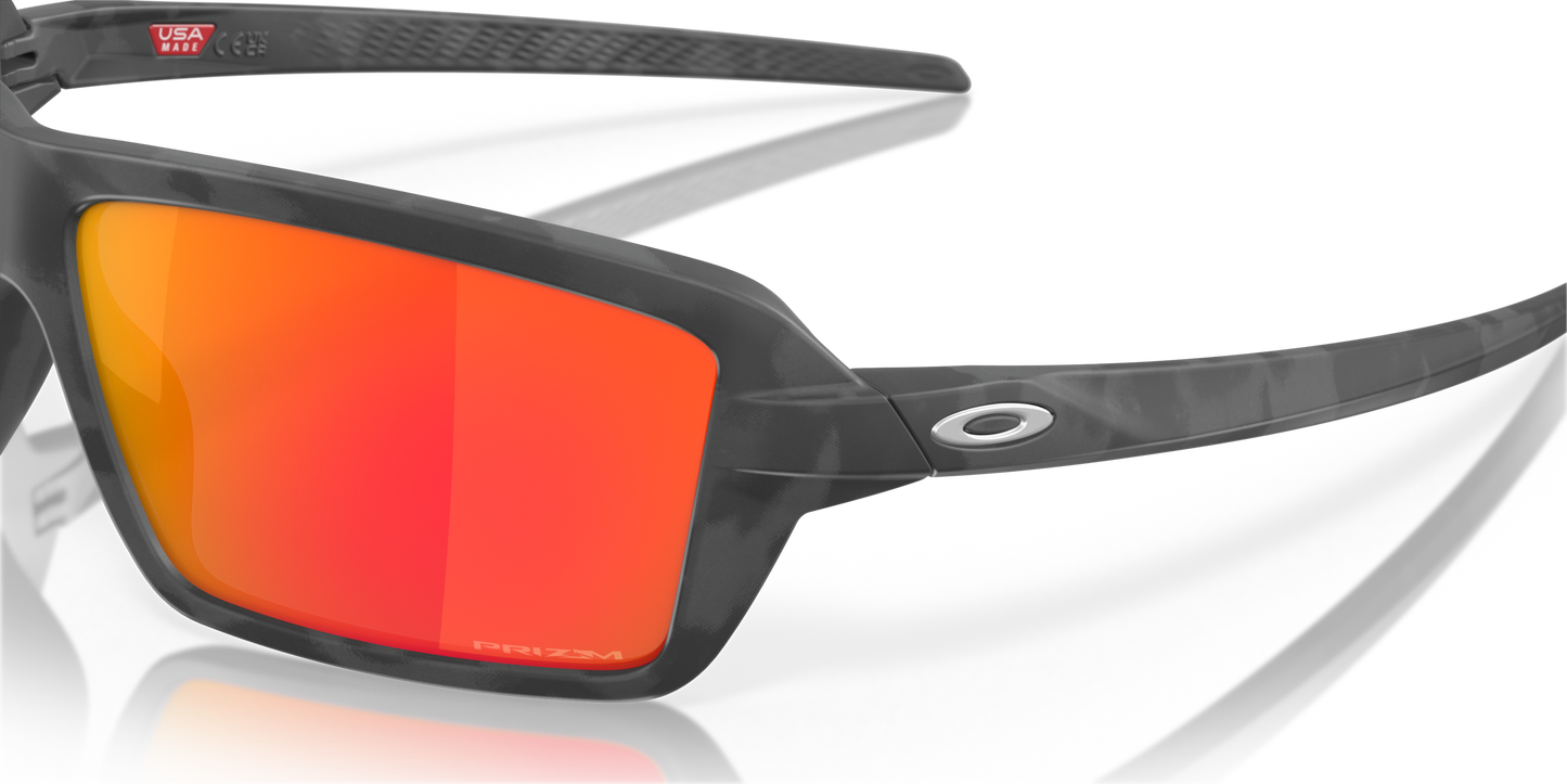[Prizm Ruby Lenses, Black Camo Frame]