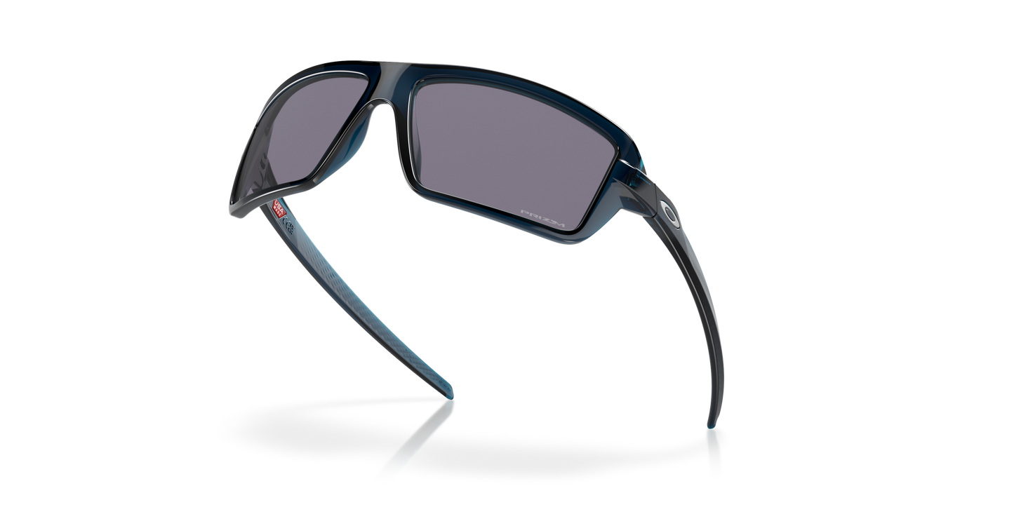 [Prizm Grey Lenses, Transparent Poseidon Frame]