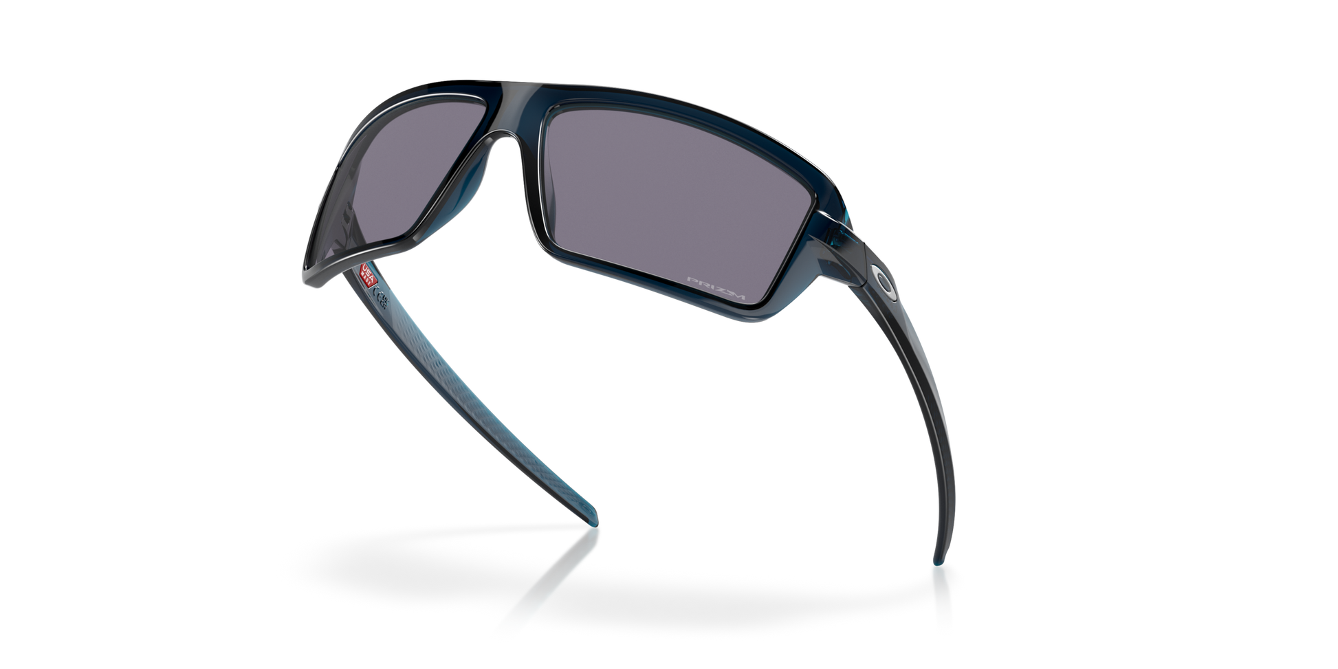 [Prizm Grey Lenses, Transparent Poseidon Frame]