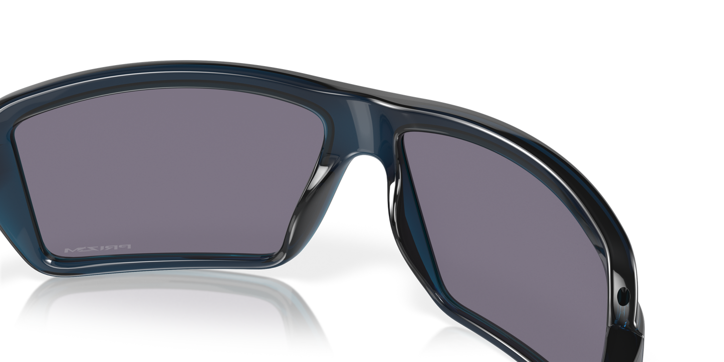 [Prizm Grey Lenses, Transparent Poseidon Frame]