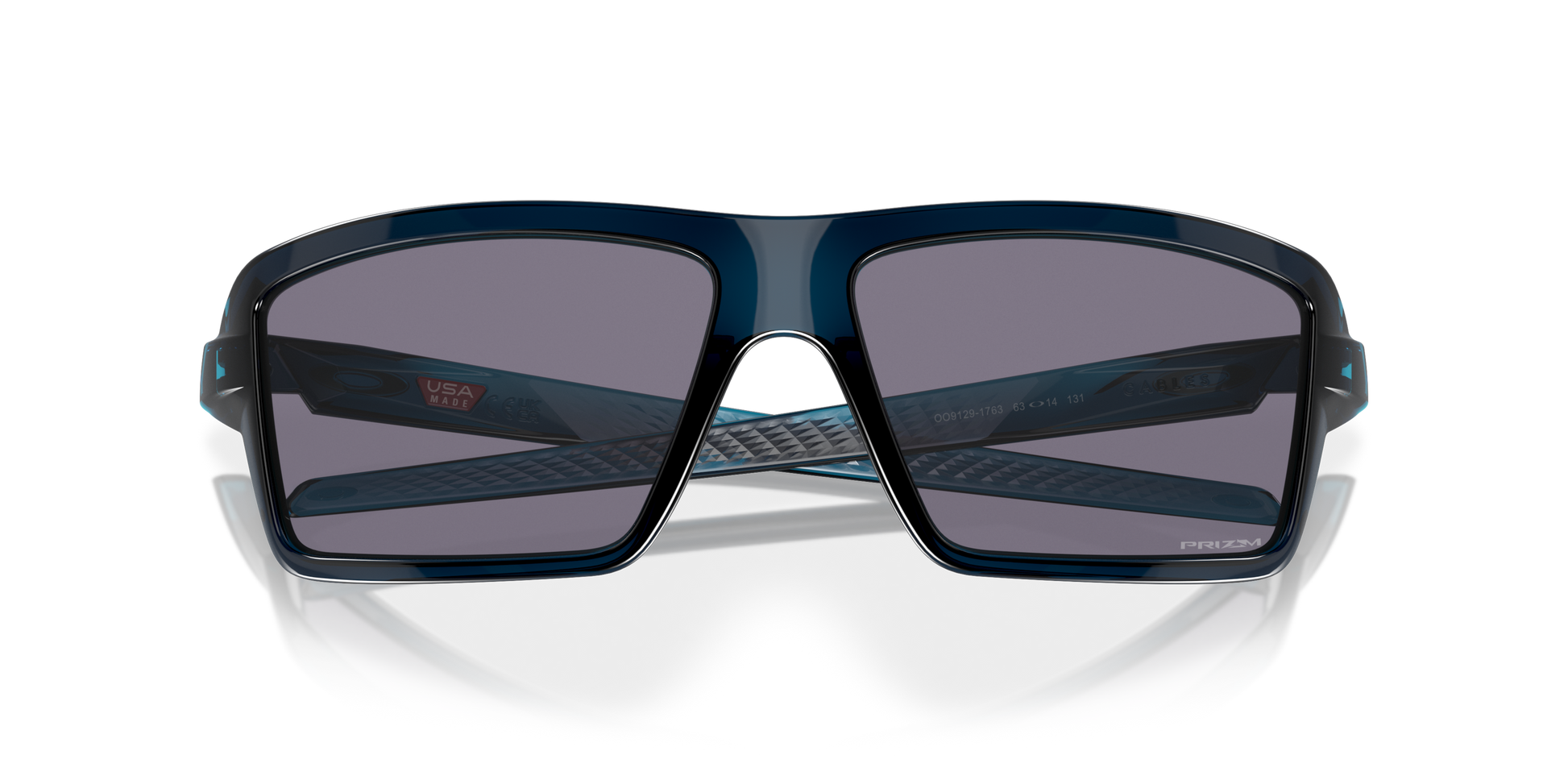 [Prizm Grey Lenses, Transparent Poseidon Frame]