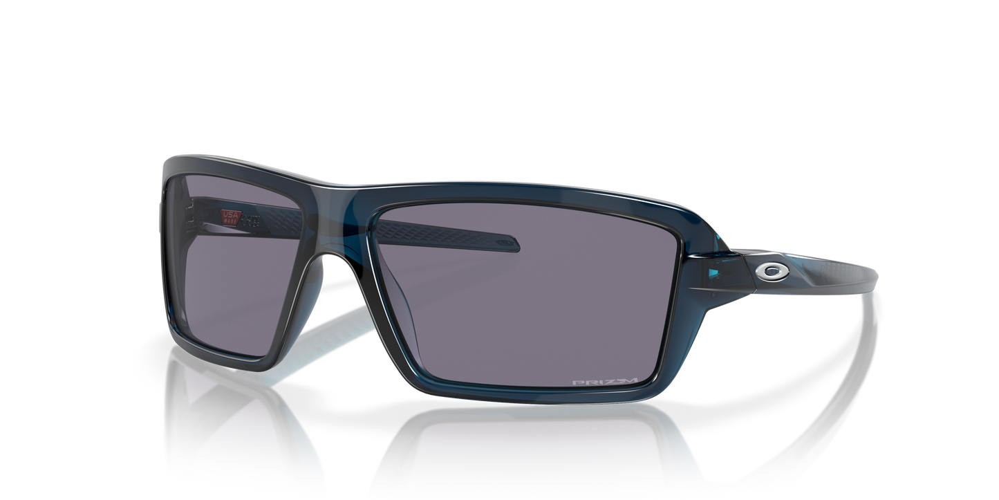 [Prizm Grey Lenses, Transparent Poseidon Frame]