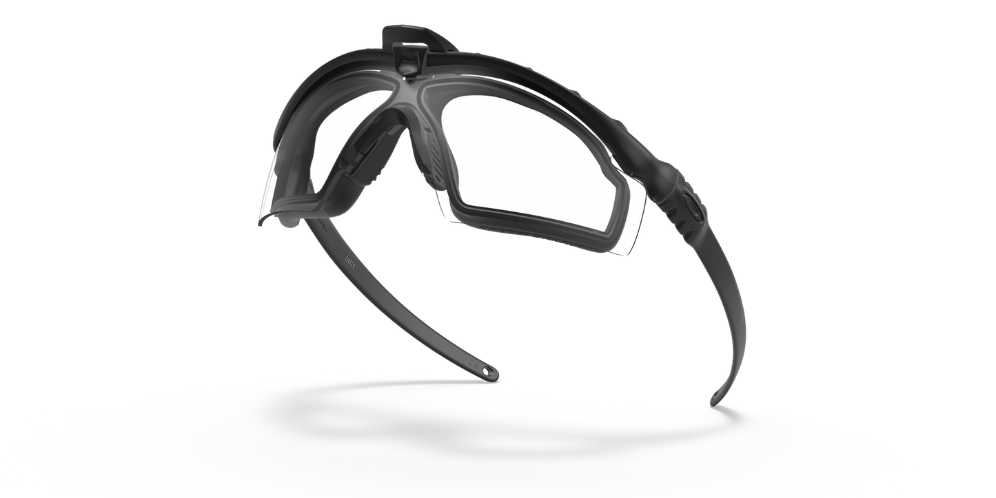 [Clear Lenses, Black Frame]