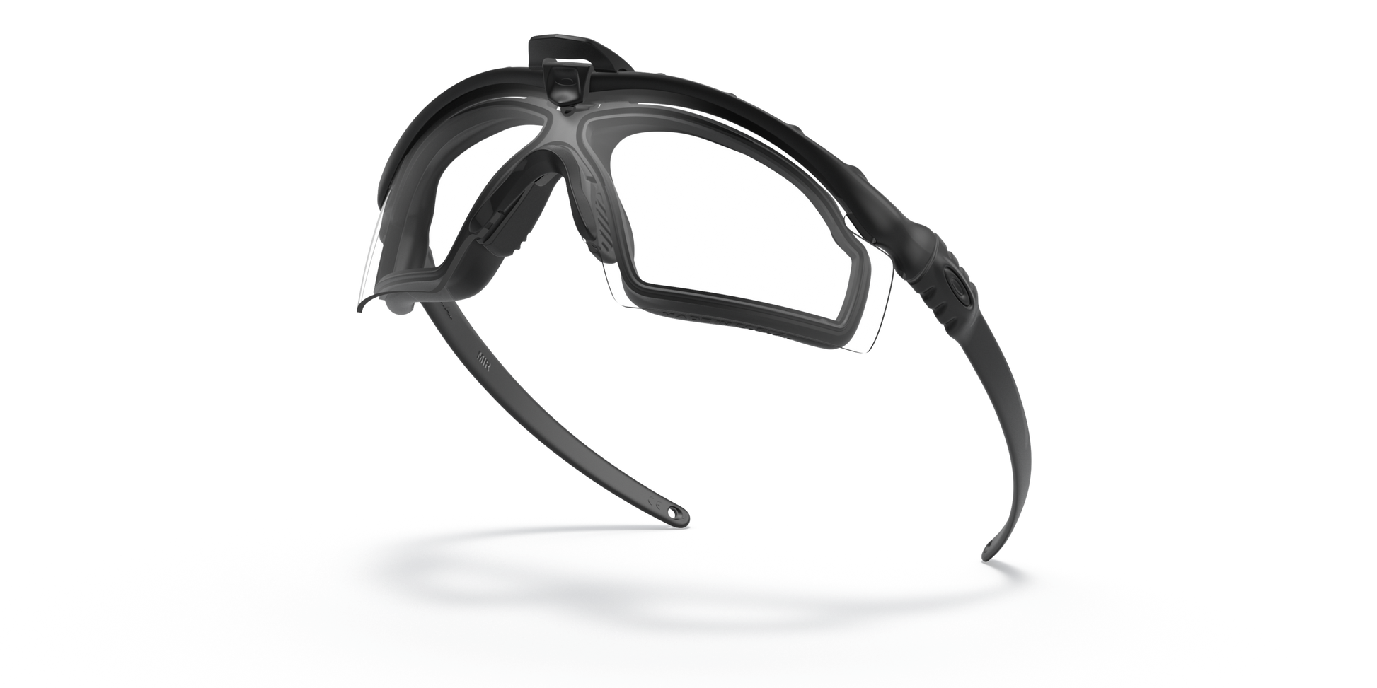 [Clear Lenses, Black Frame]