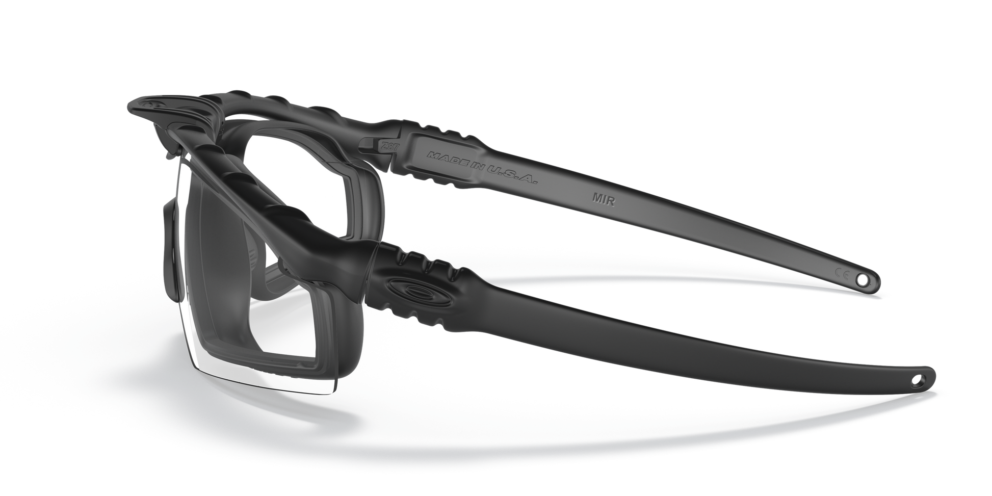[Clear Lenses, Black Frame]