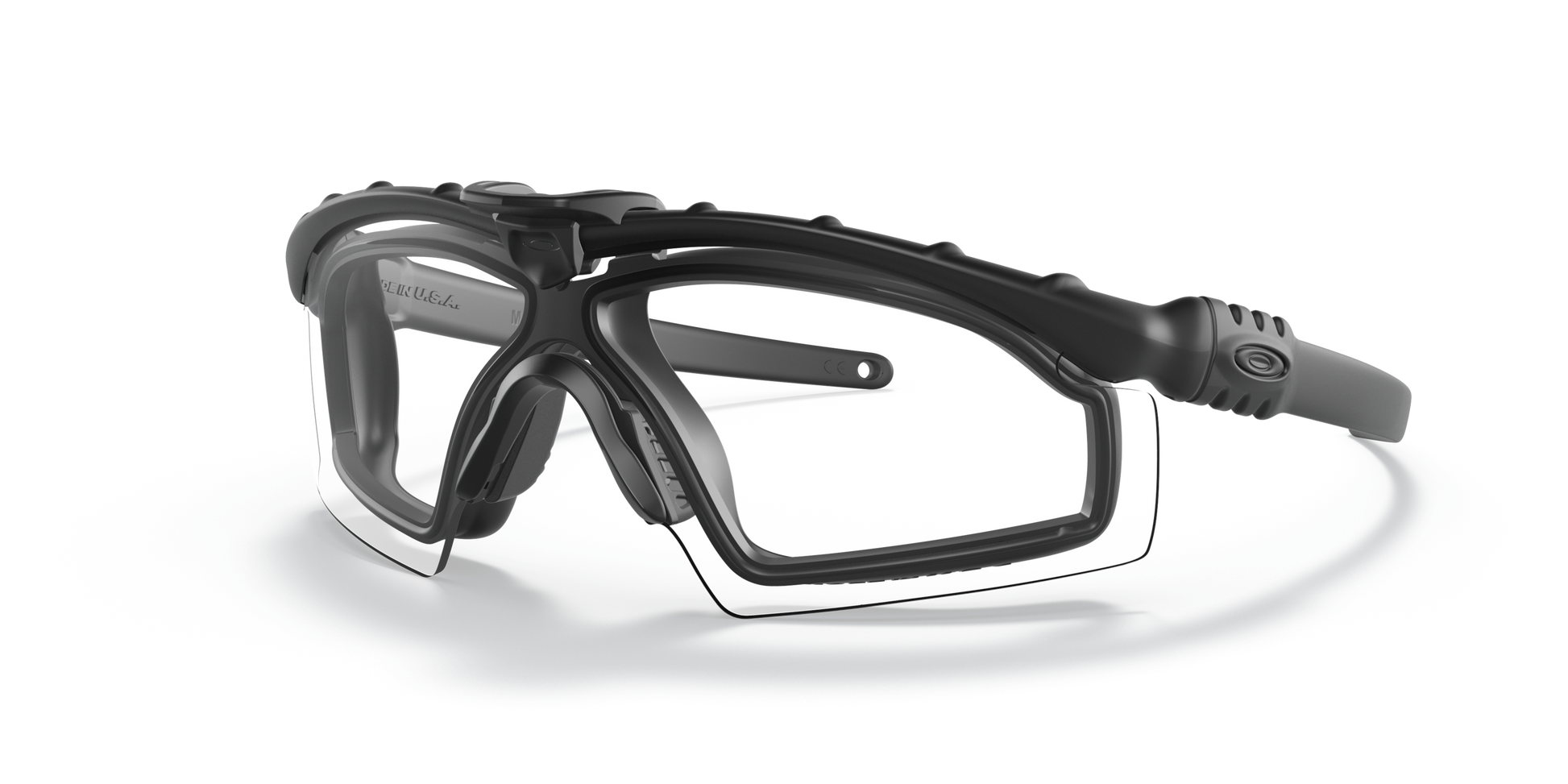 [Clear Lenses, Black Frame]