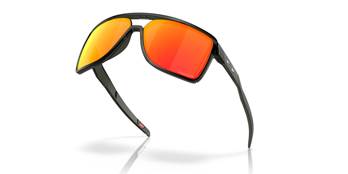 [Prizm Ruby Lenses, Matte Grey Smoke Frame]