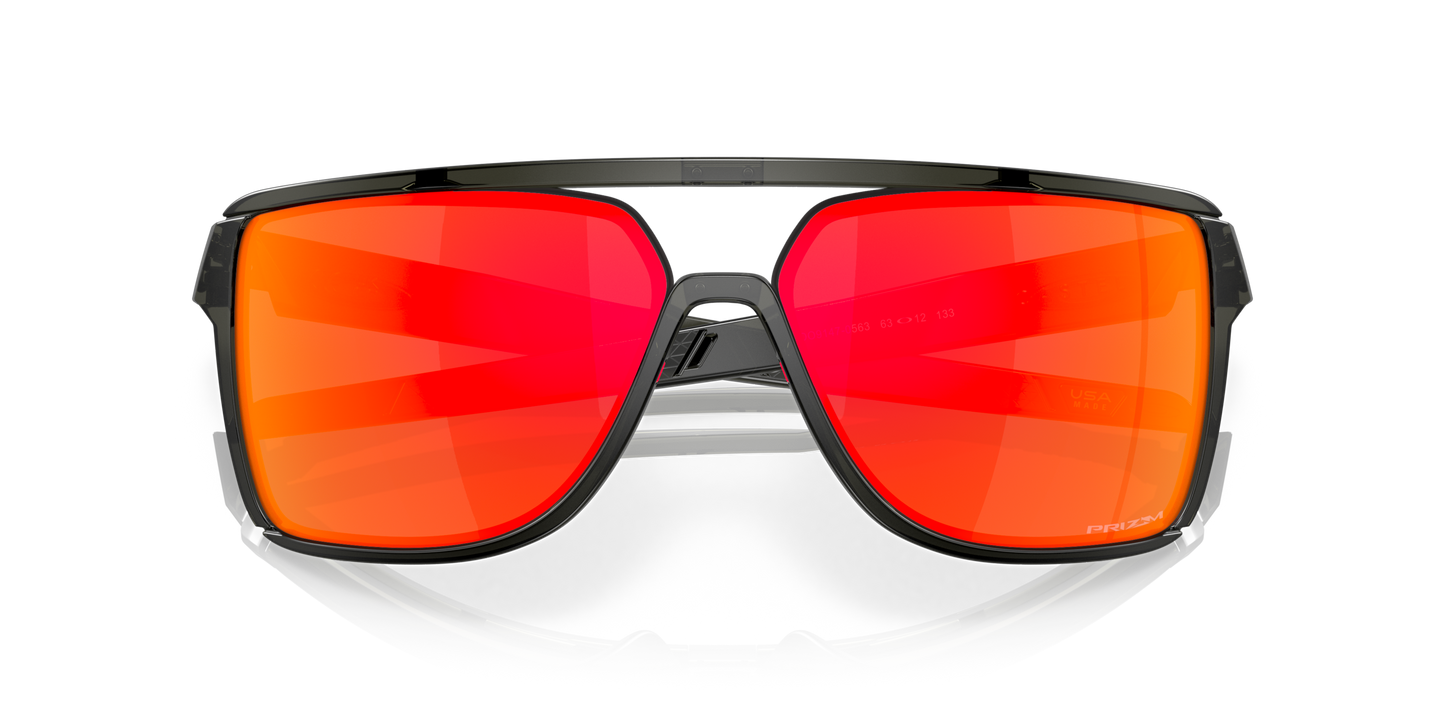 [Prizm Ruby Lenses, Matte Grey Smoke Frame]