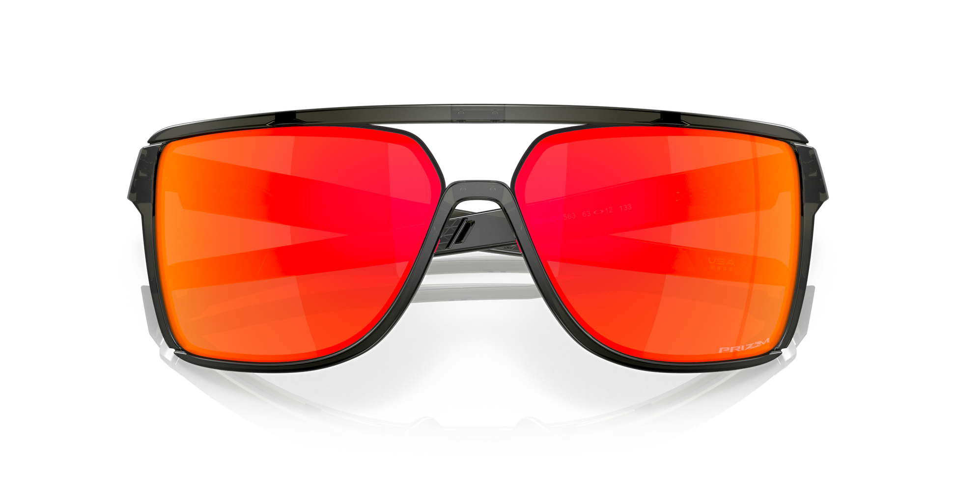 [Prizm Ruby Lenses, Matte Grey Smoke Frame]