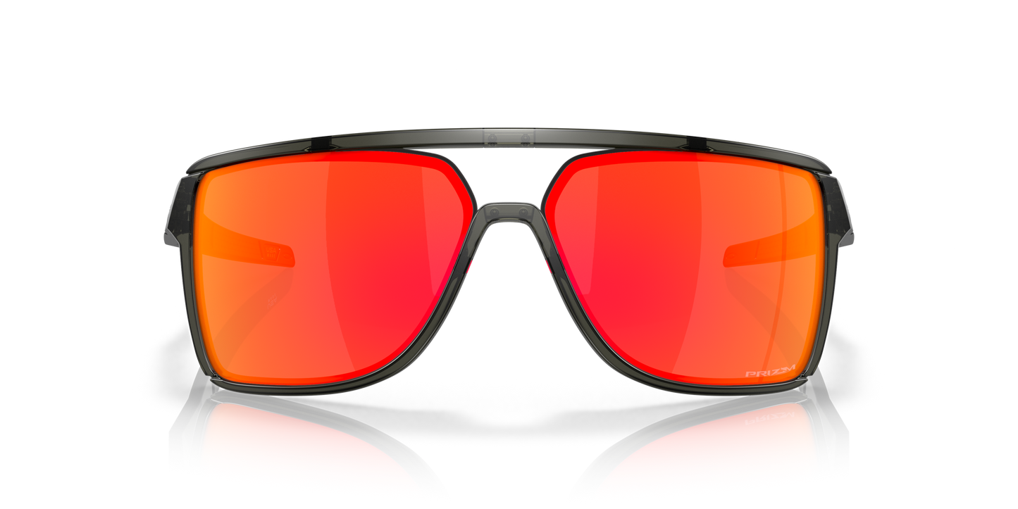 [Prizm Ruby Lenses, Matte Grey Smoke Frame]