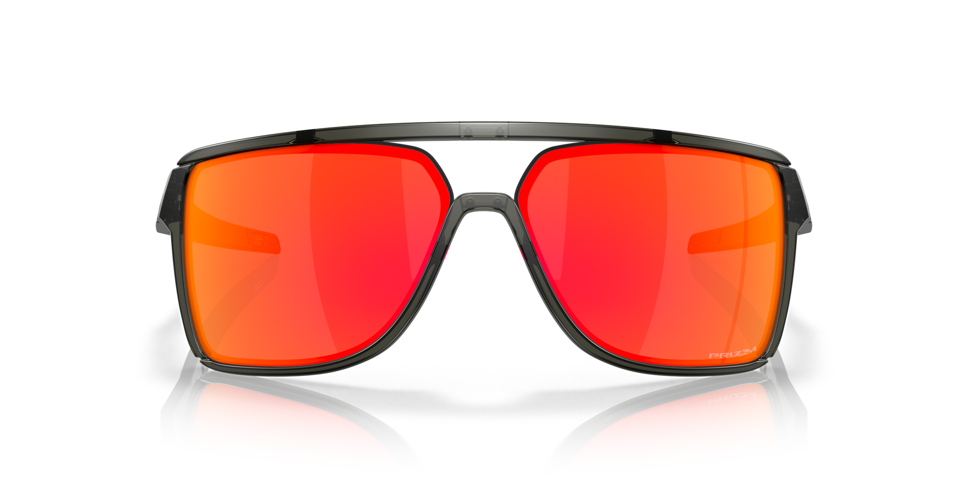 [Prizm Ruby Lenses, Matte Grey Smoke Frame]