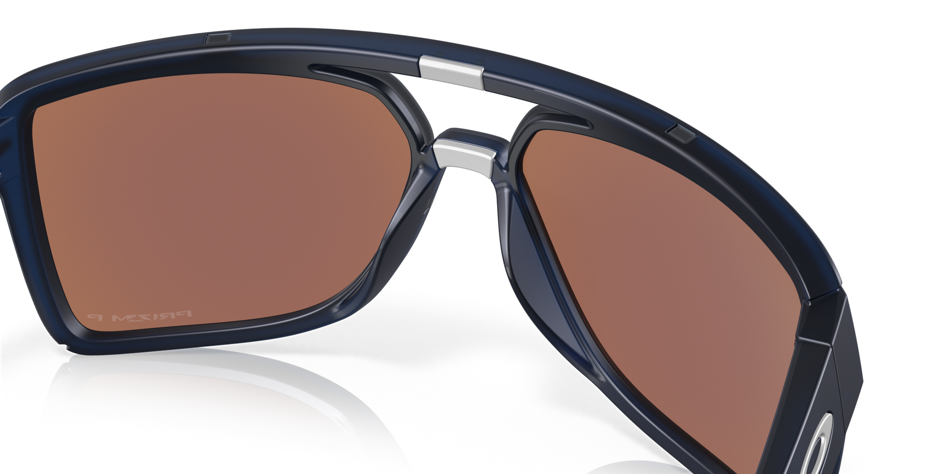 [Prizm Deep Water Polarized Lenses, Matte Translucent Blue Frame]