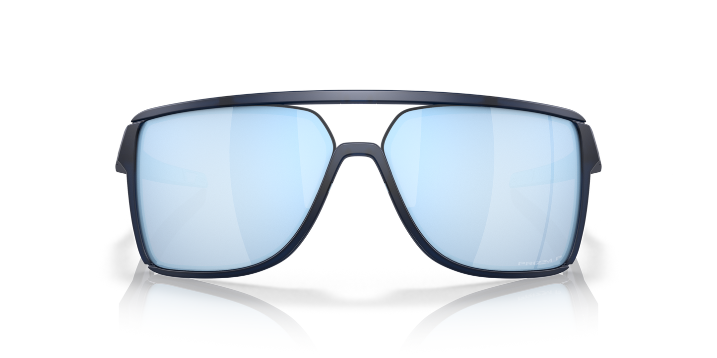 [Prizm Deep Water Polarized Lenses, Matte Translucent Blue Frame]