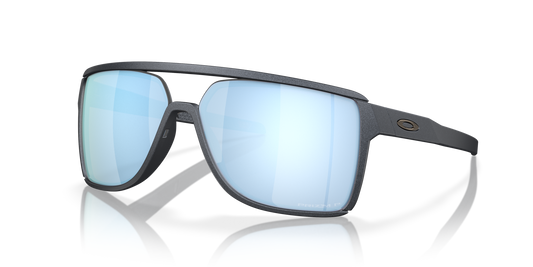 [Prizm Deep Water Polarized Lenses, Blue Steel Frame]