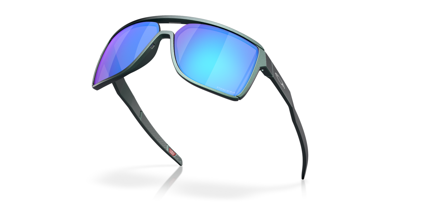 [Prizm Sapphire Lenses, Matte Silver/Blue Colorshift Frame]