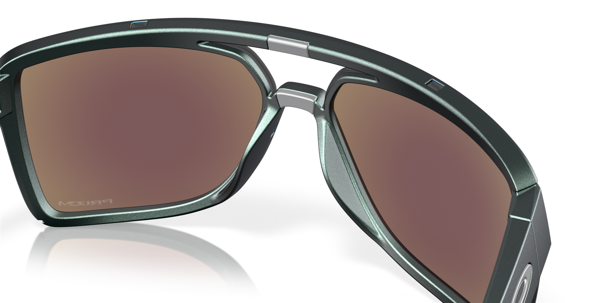 [Prizm Sapphire Lenses, Matte Silver/Blue Colorshift Frame]