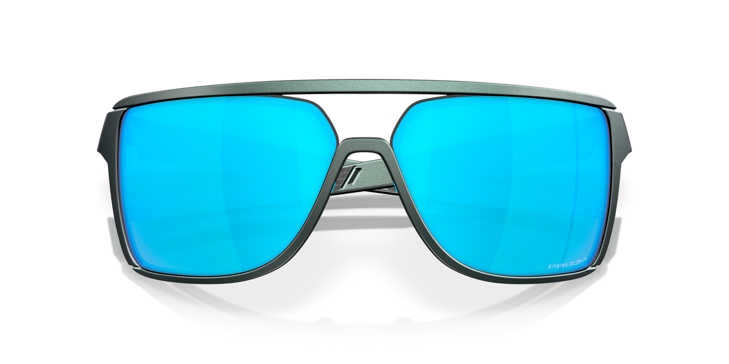 [Prizm Sapphire Lenses, Matte Silver/Blue Colorshift Frame]