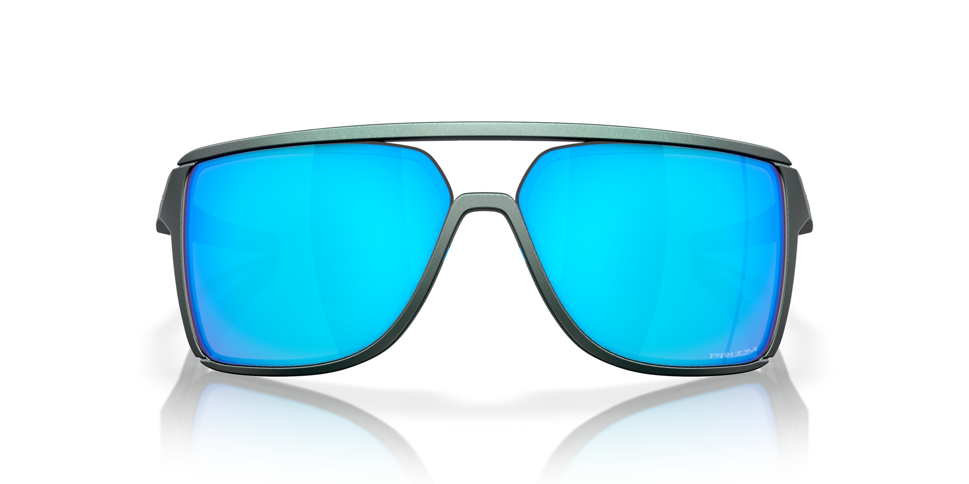 [Prizm Sapphire Lenses, Matte Silver/Blue Colorshift Frame]