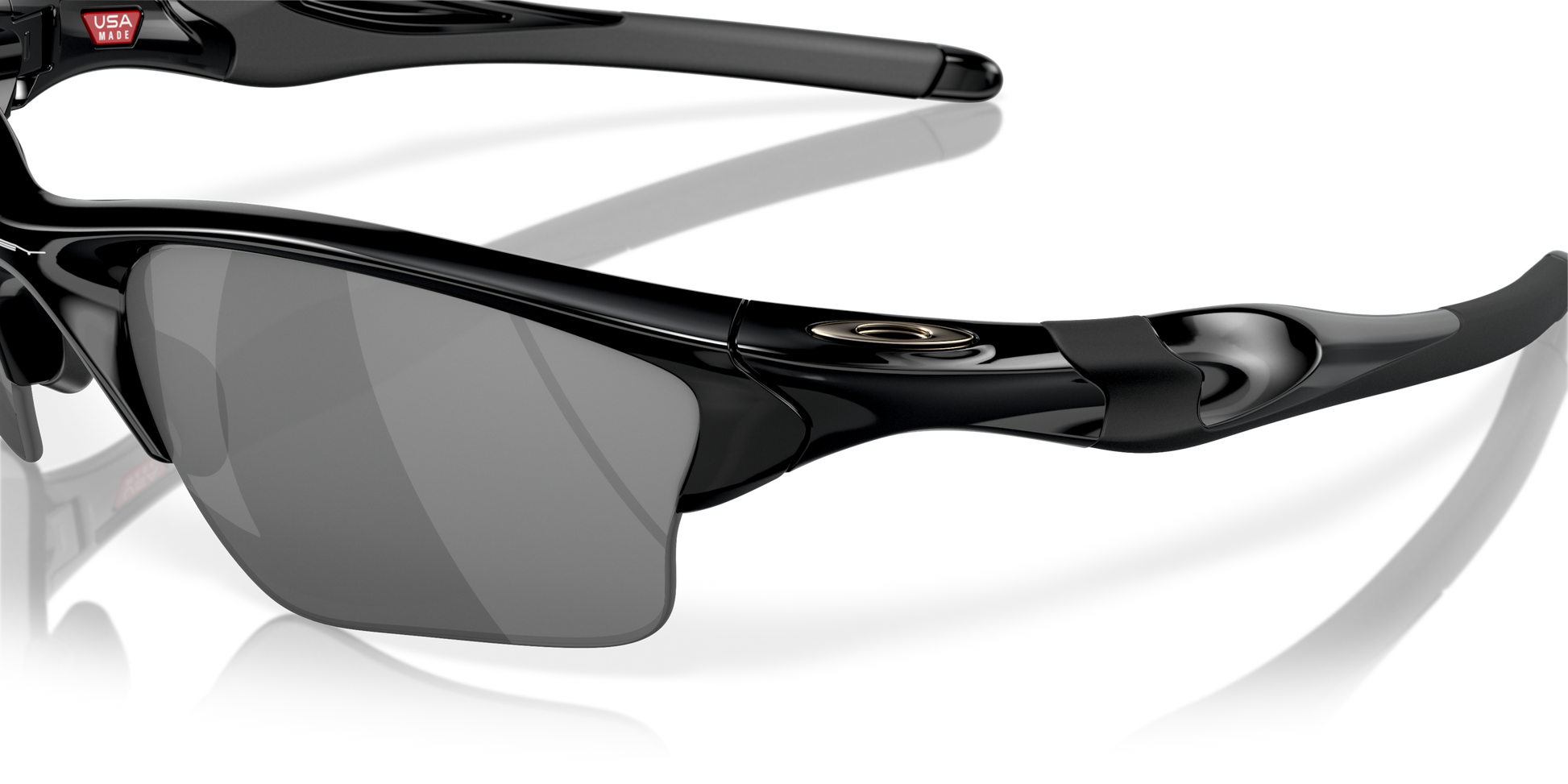[Black Iridium Lenses, Polished Black Frame]