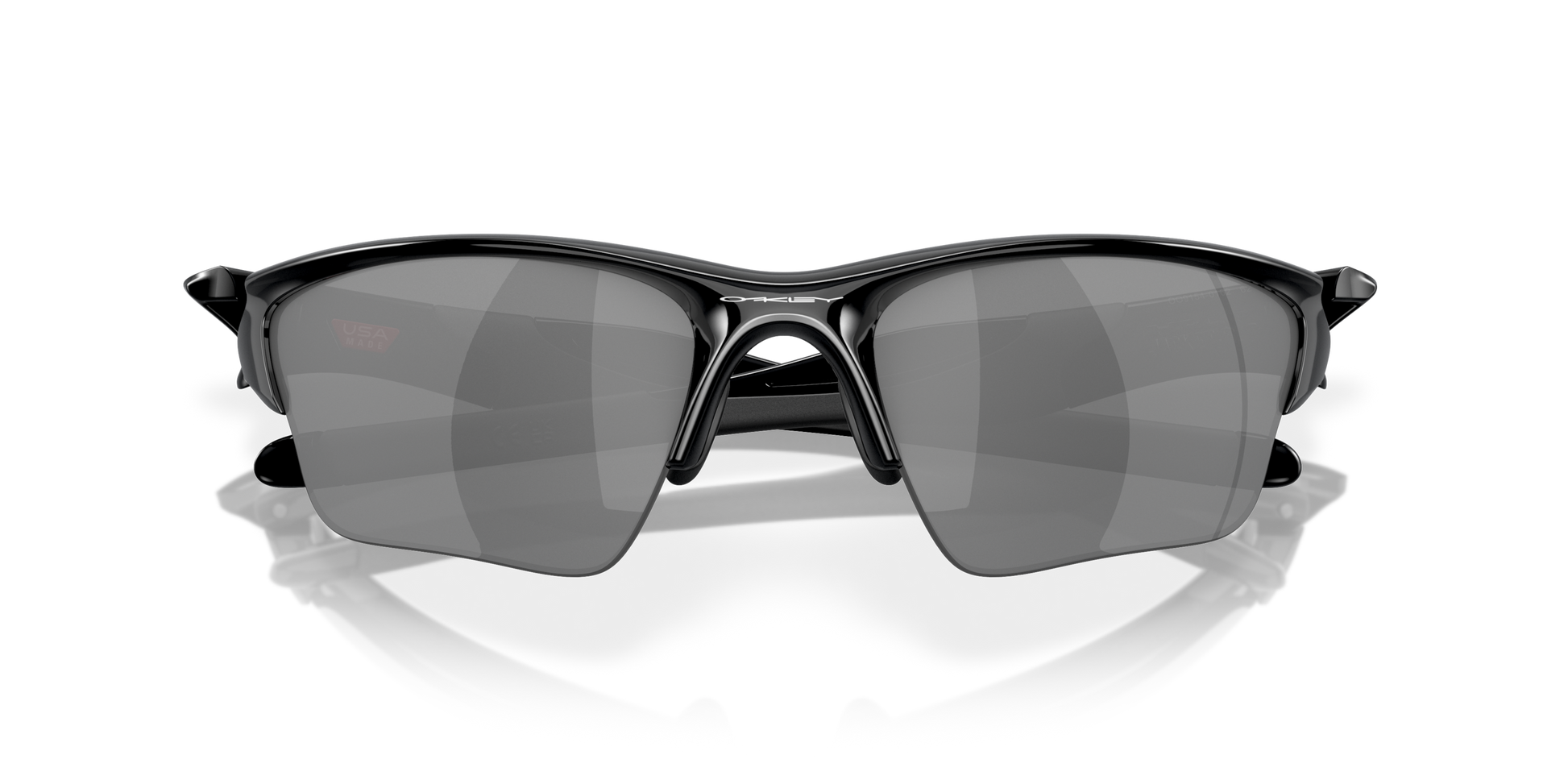 [Black Iridium Lenses, Polished Black Frame]