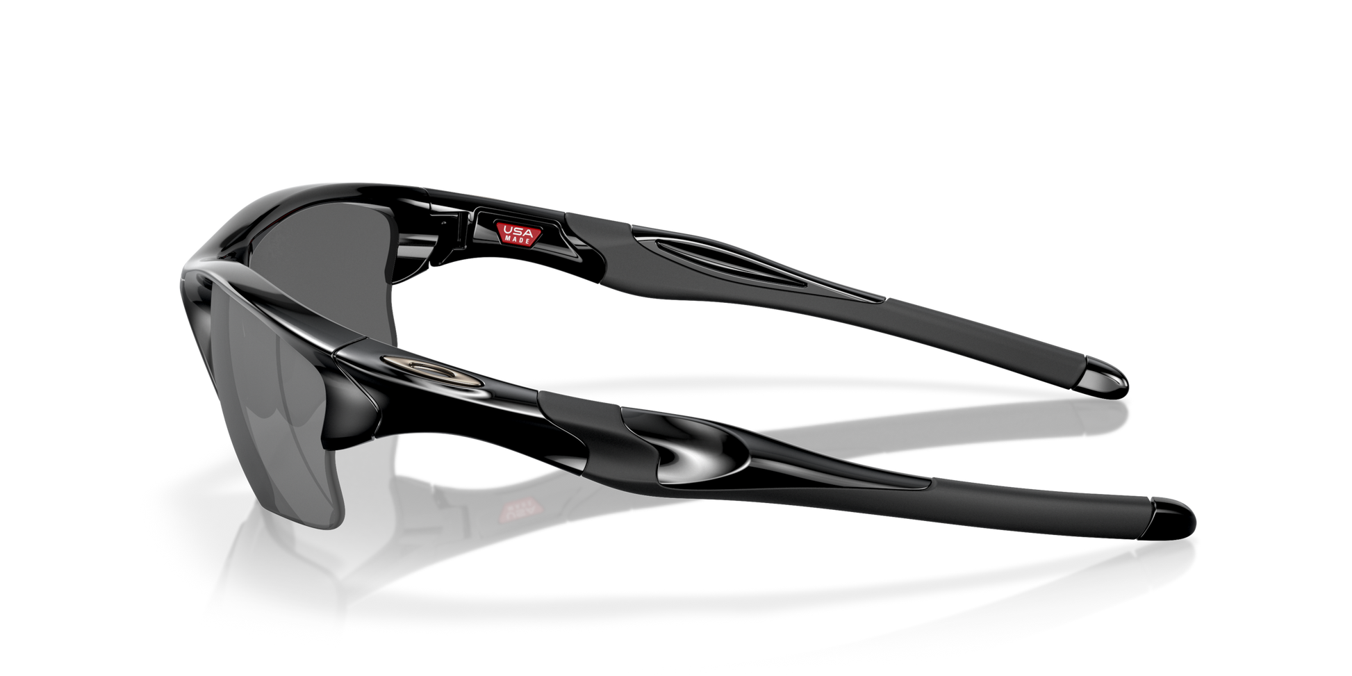 [Black Iridium Lenses, Polished Black Frame]