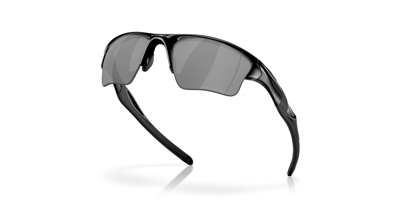 [Black Iridium Polarized Lenses, Polished Black Frame]