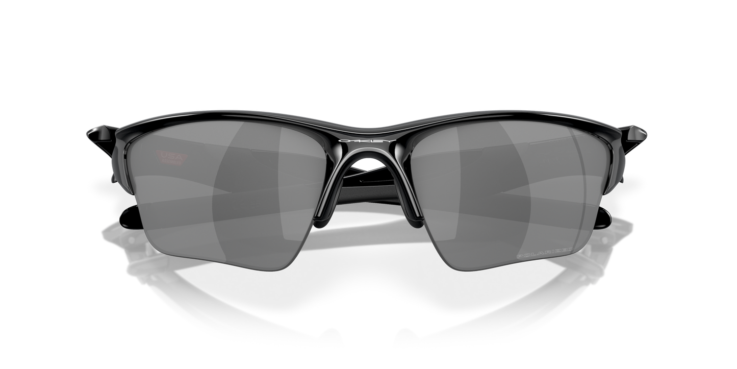 [Black Iridium Polarized Lenses, Polished Black Frame]