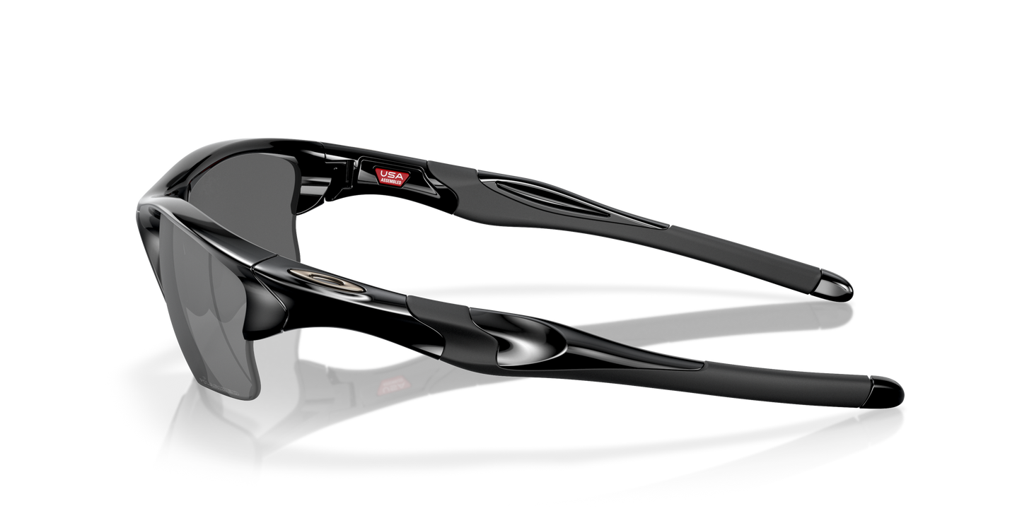 [Black Iridium Polarized Lenses, Polished Black Frame]