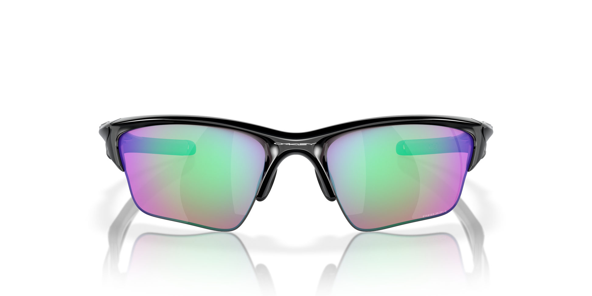 [Prizm Golf Lenses, Polished Black Frame]