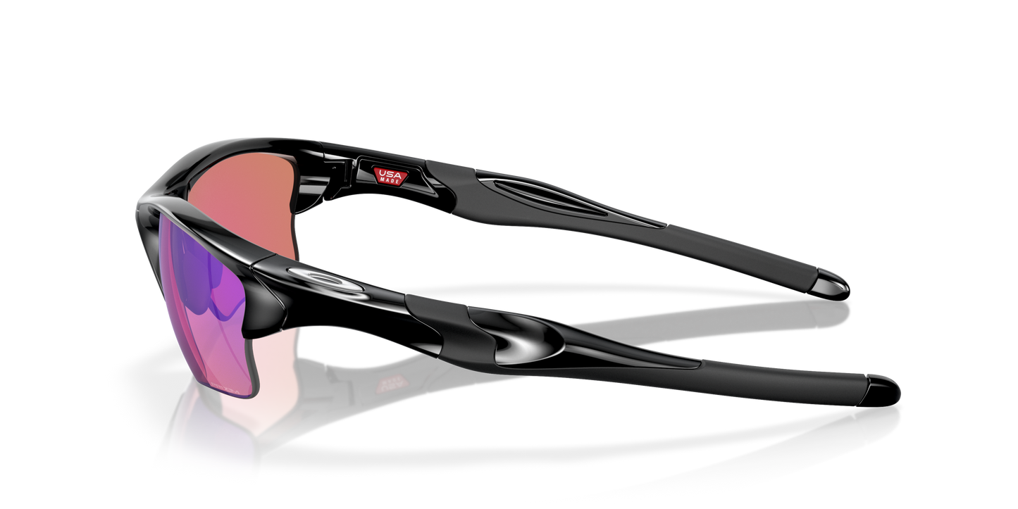 [Prizm Golf Lenses, Polished Black Frame]