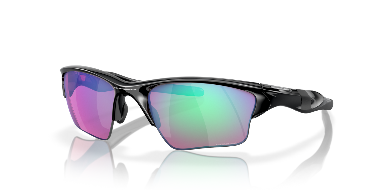 [Prizm Golf Lenses, Polished Black Frame]