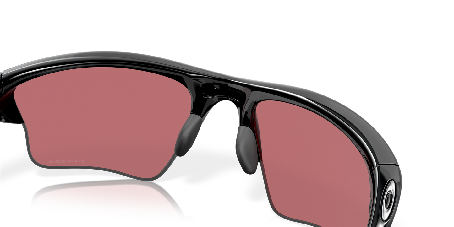 [Prizm Dark Golf Lenses, Polished Black Frame]