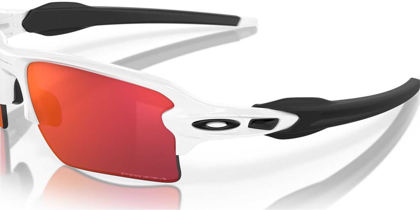 [Prizm Field Lenses, Polished White Frame]