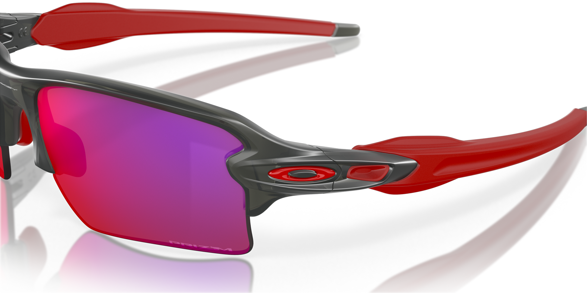 [Prizm Road Lenses, Matte Grey Smoke Frame]