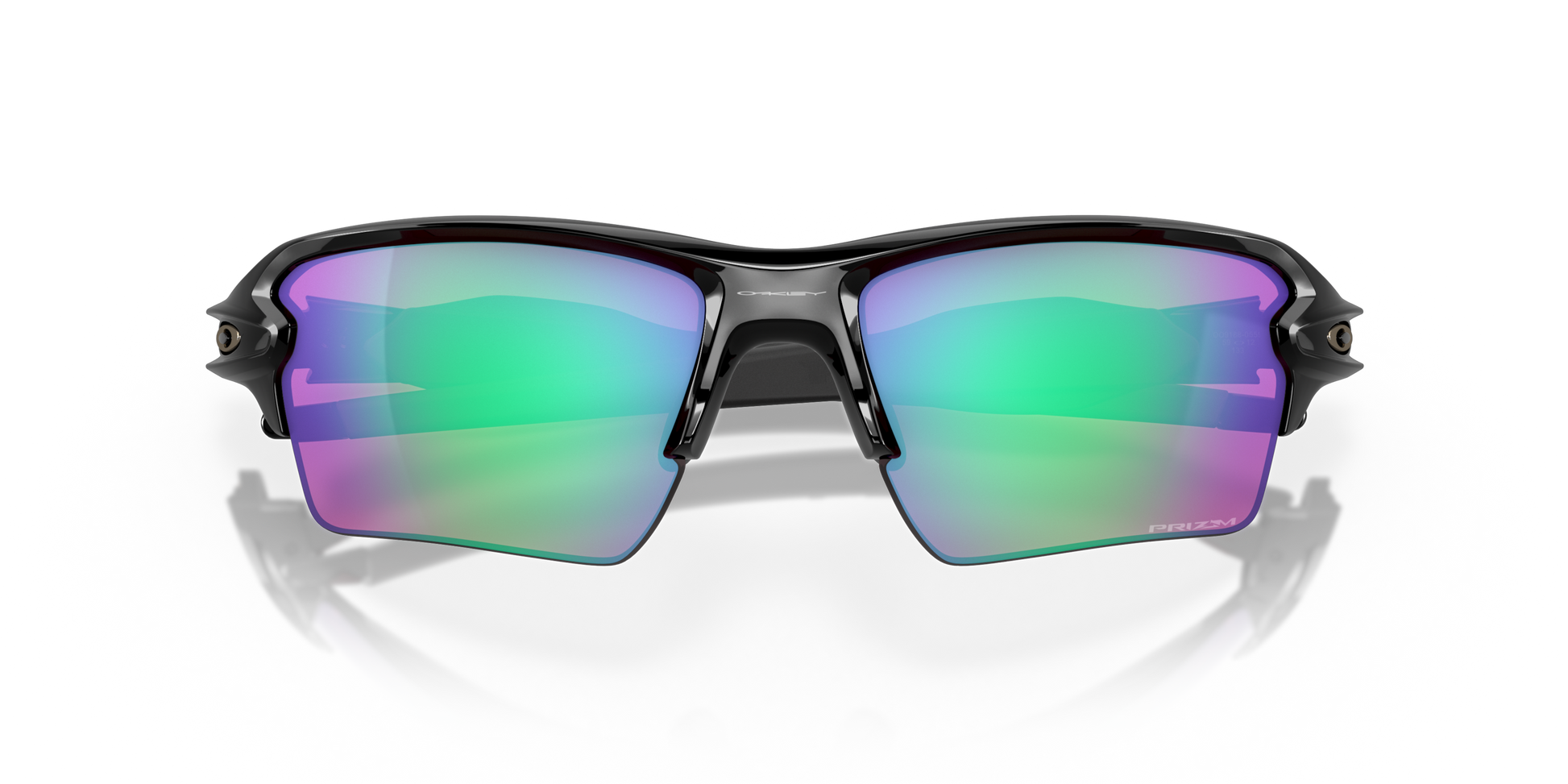 [Prizm Golf Lenses, Polished Black Frame]