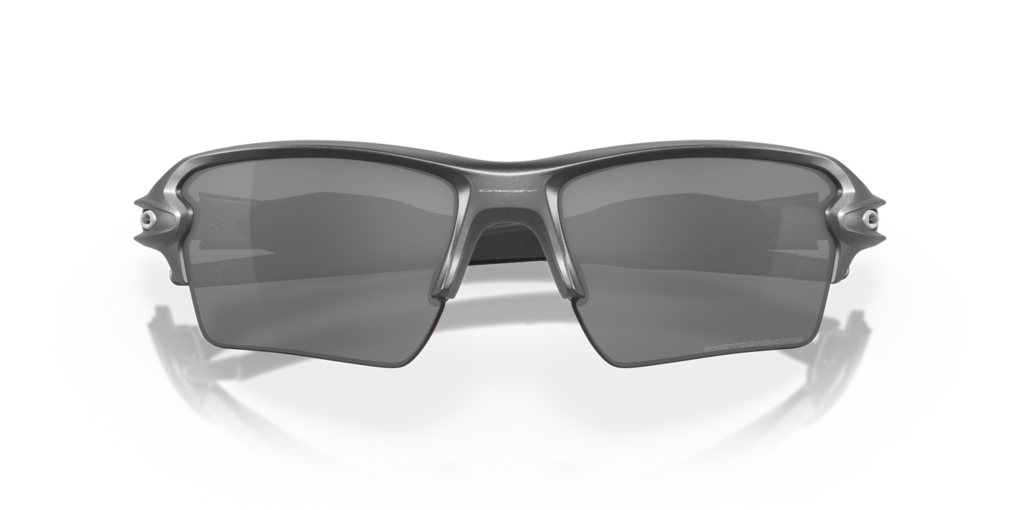 [Clear To Black Iridium Photochromic Lenses, Steel Frame]