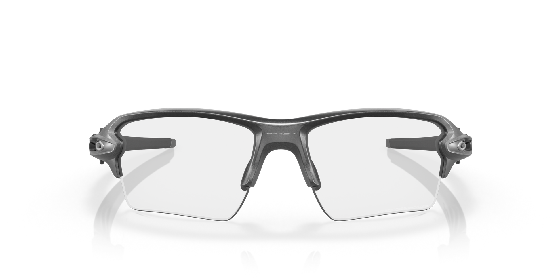 [Clear To Black Iridium Photochromic Lenses, Steel Frame]