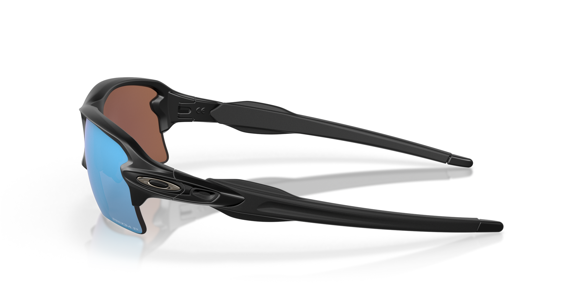 [Prizm Deep Water Polarized Lenses, Matte Black Frame]