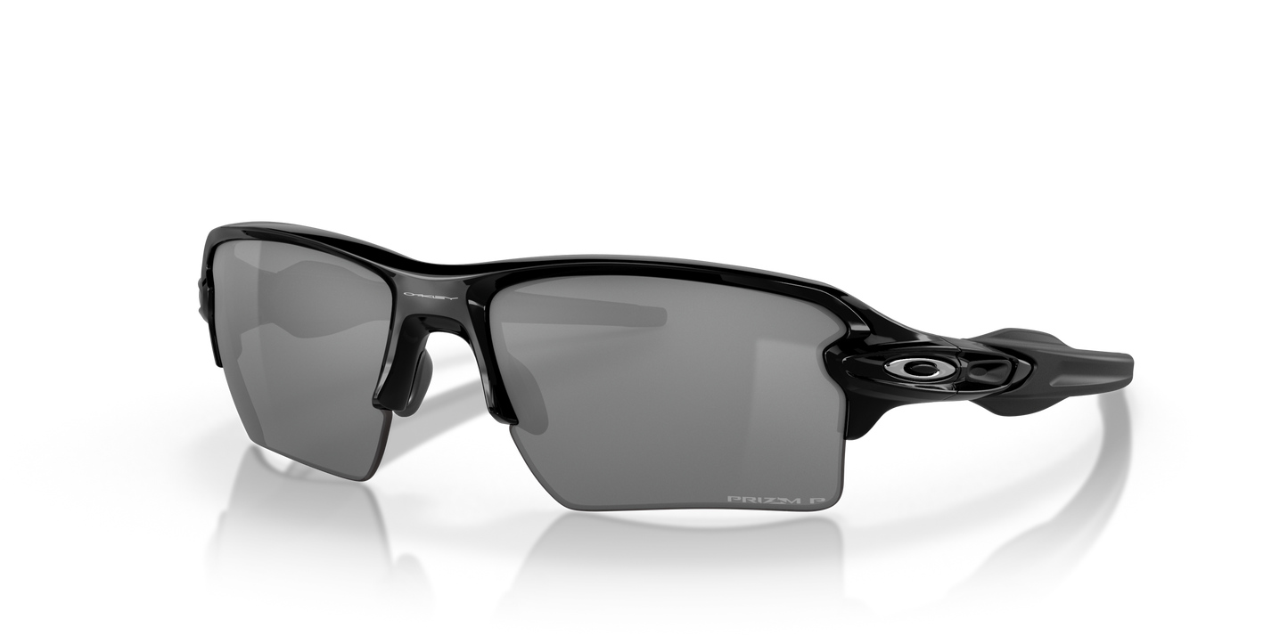 [Prizm Black Polarized Lenses, Polished Black Frame]