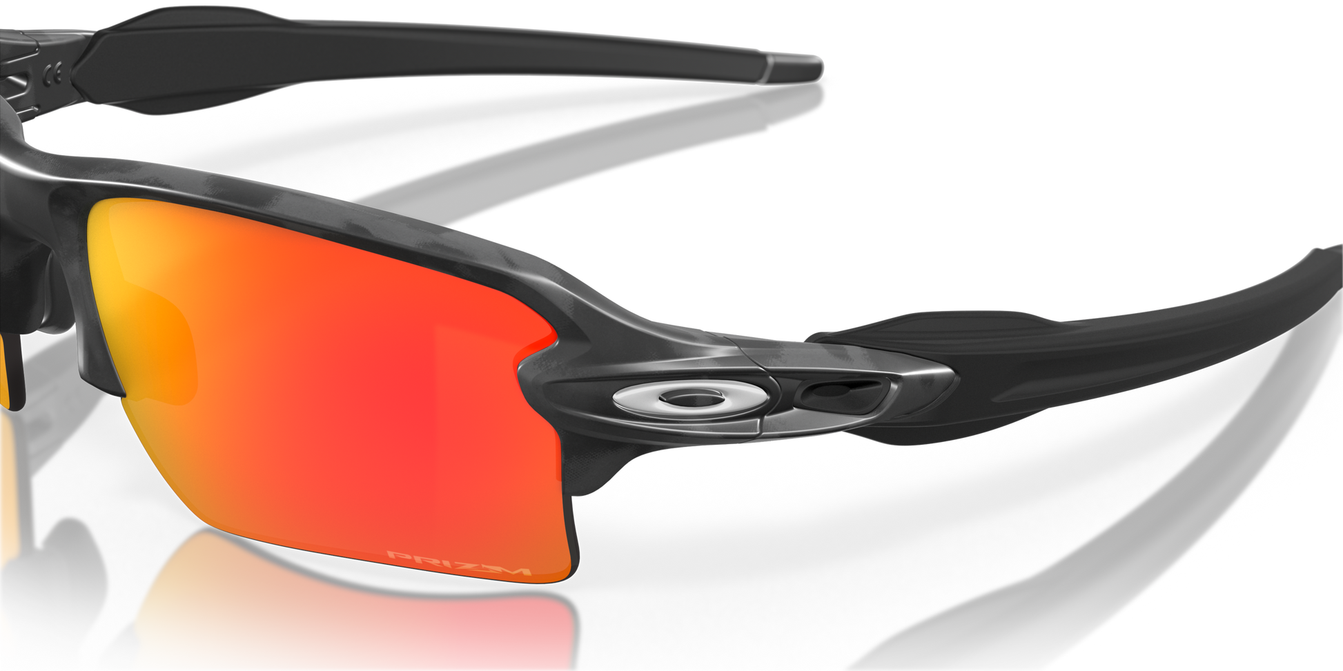 [Prizm Ruby Lenses, Black Camo Frame]