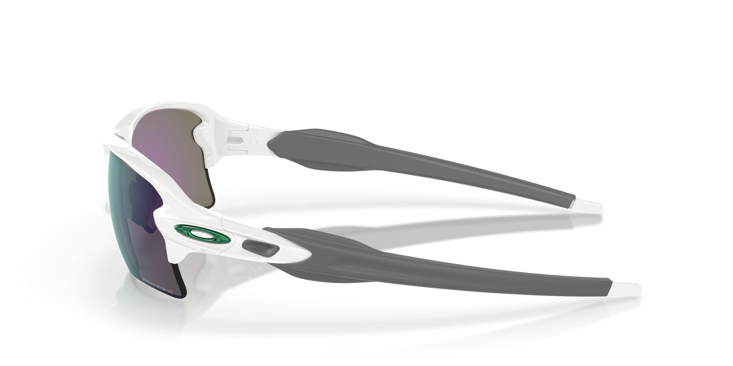 [Prizm Jade Lenses, Polished White Frame]
