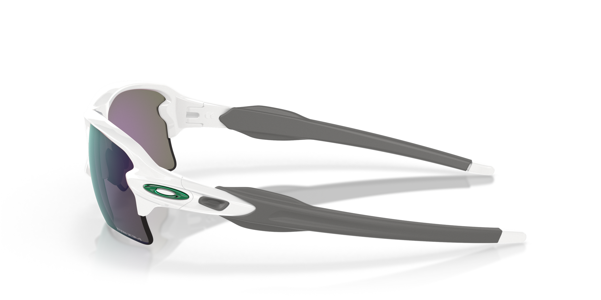 [Prizm Jade Lenses, Polished White Frame]